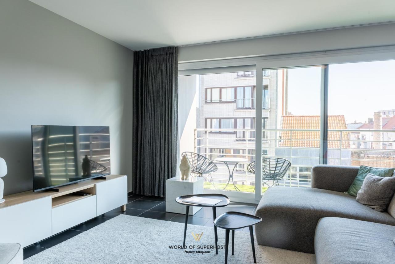 New Modern Apartment Near The Sea And City Centre Oostende Eksteriør billede